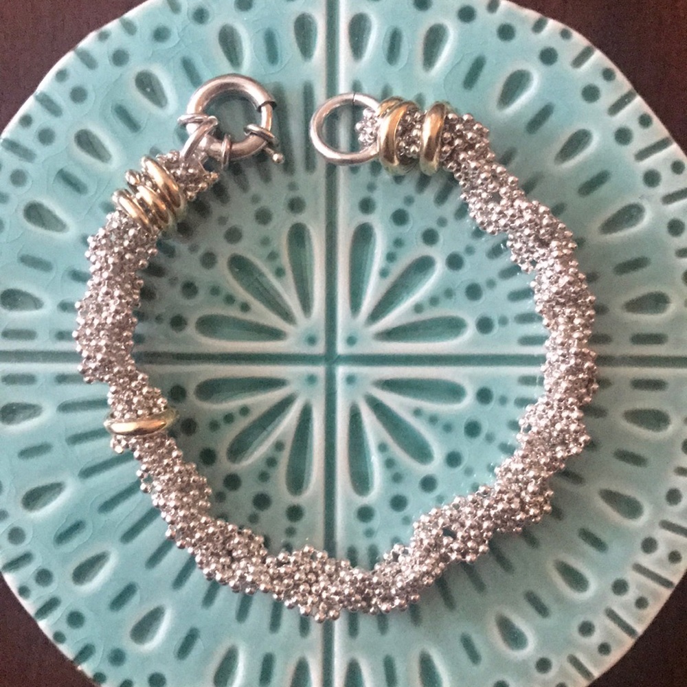 COPY - Sterling Silver bead chain bracelet